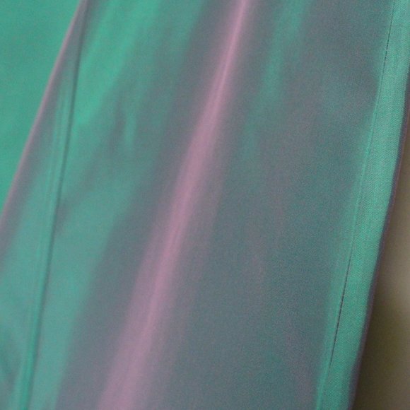Vintage JS Collection | Teal Green - Magenta Skirt - Picture 6 of 6